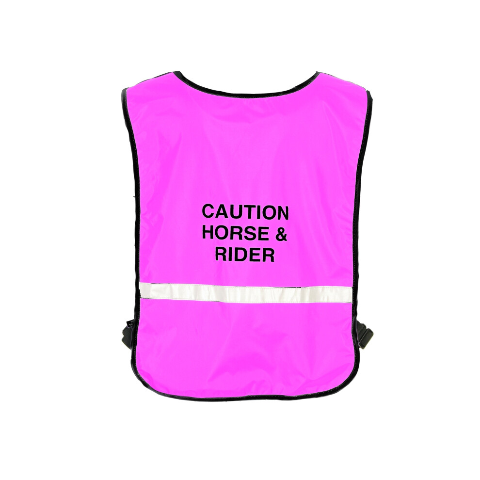 (Small, Pink) Roma Reflective Safety Vest