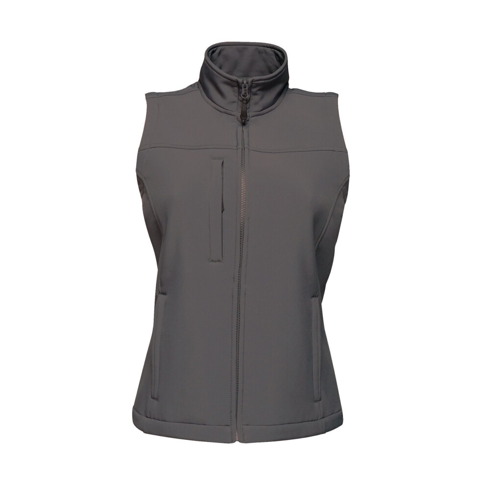 (20, Seal Grey/Seal Grey) Regatta Womens/Ladies Flux Soft Shell Bodywarmer