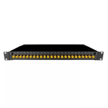 Fibre Optic Patch Panel 1U 19" ST Multimode 24 fibre lot