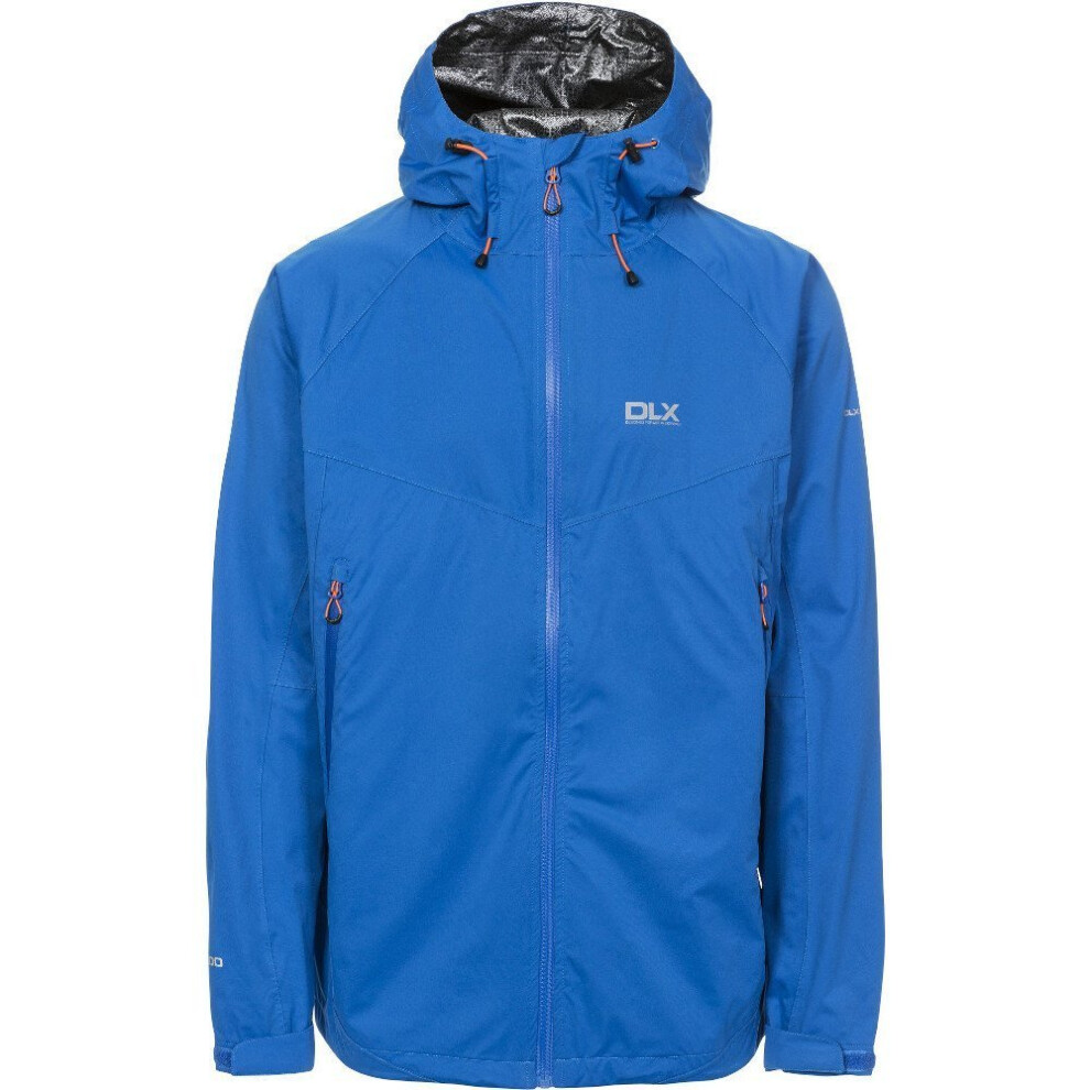 (XXS, Blue) Trespass Mens Edmont II DLX Waterproof Jacket