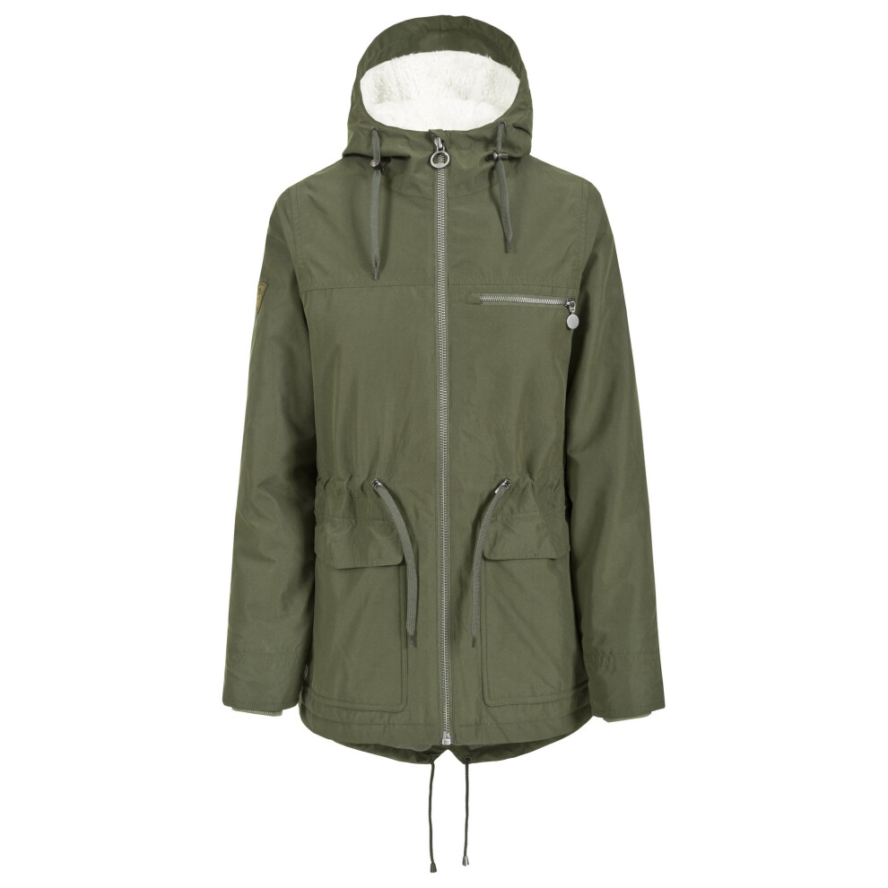 (XXS, Moss) Trespass Womens/Ladies Forever Wateproof Parka Jacket