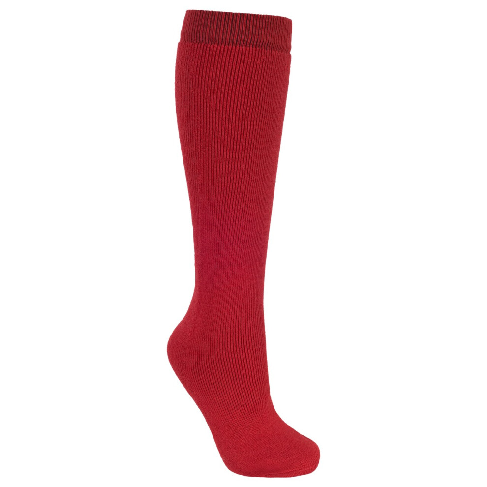 (12 Youth/3 UK, Red) Trespass Kids Unisex Tubular Luxury Ski Tube Socks