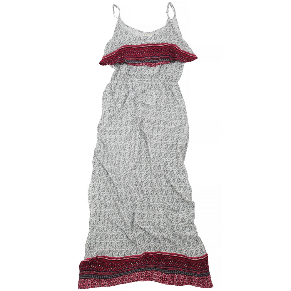 (XS, Navy/ Red) Brave Soul Womens/Ladies Blake All Over Printed Maxi Dress