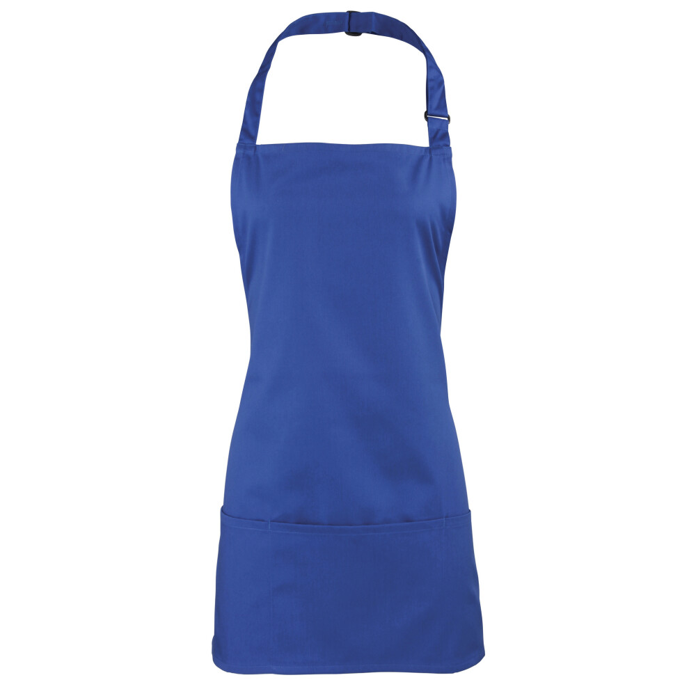 (One Size, Royal) Premier Colours 2-in-1 Apron / Workwear