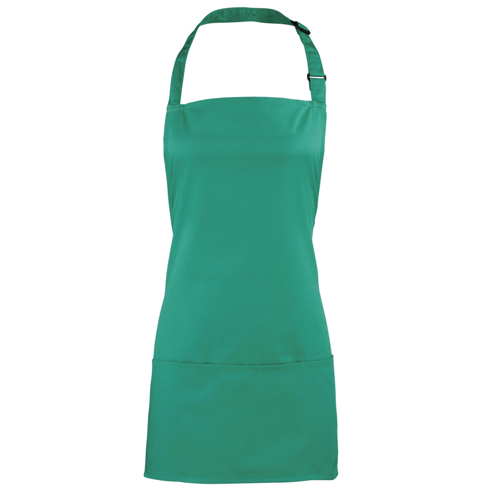 (One Size, Emerald) Premier Colours 2-in-1 Apron / Workwear