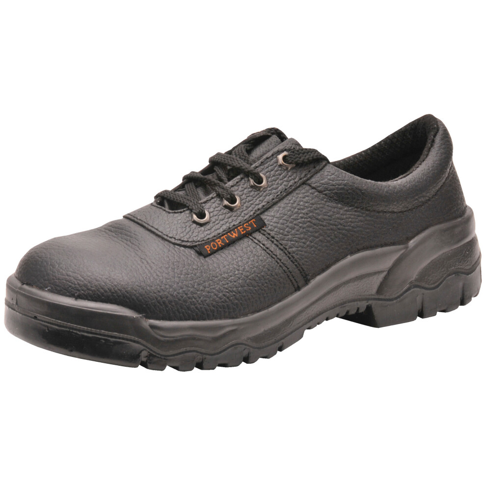 (6, Black) Portwest Unisex Protector Safety Shoe (FW14) / Workwear