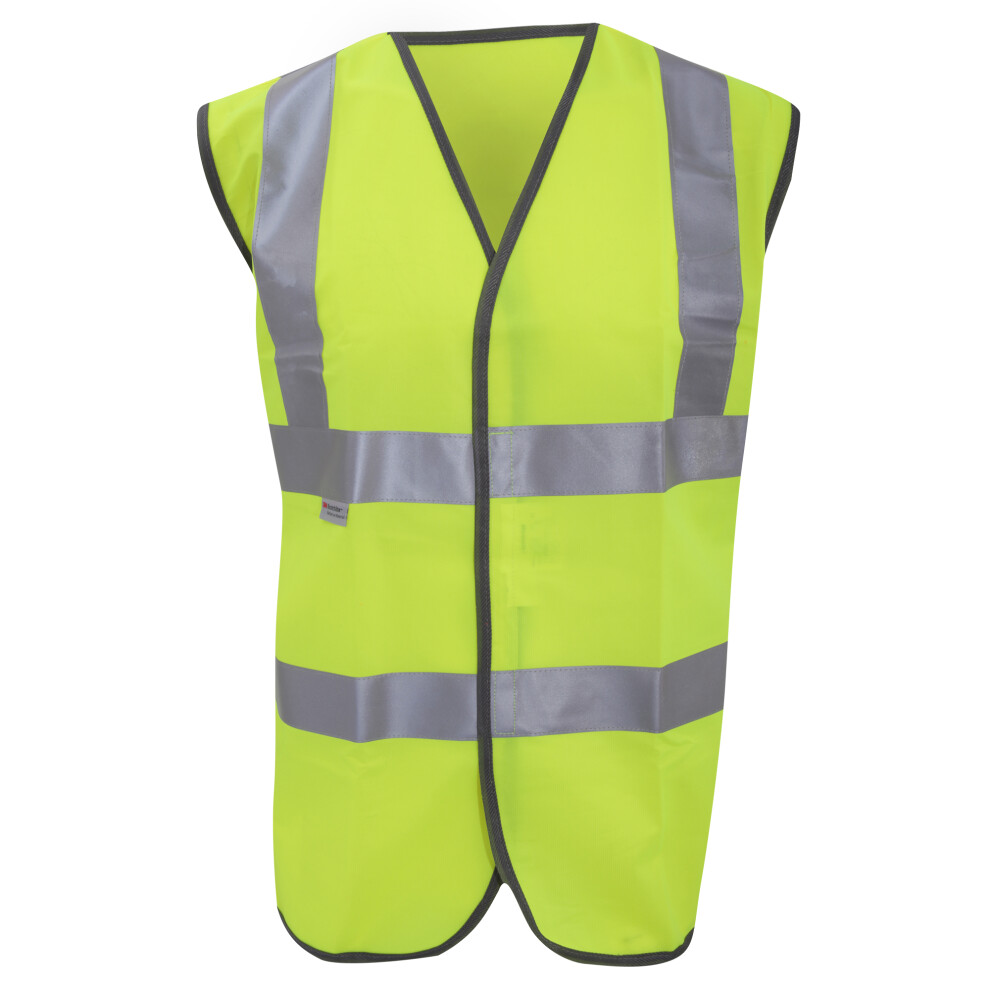 (S/M, Hi-Vis Yellow) Result Hi-Vis Vest Jacket / Mens Workwear