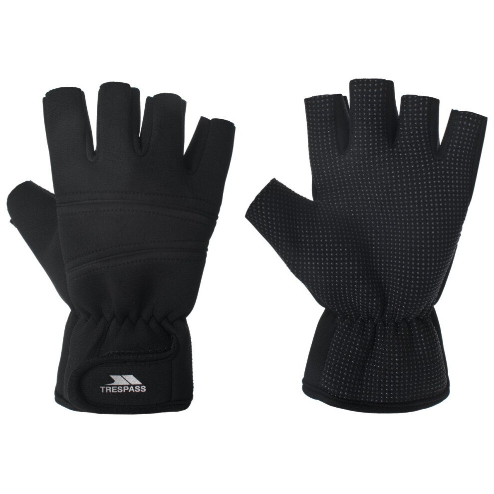 (XS/S, Black) Trespass Adults Unisex Carradale Fingerless Gloves