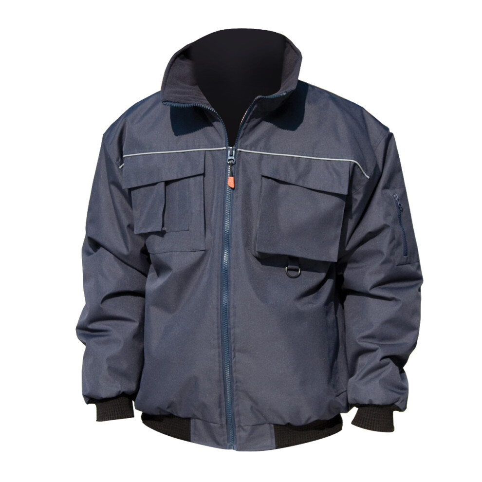 (S, Navy Blue) Result Mens Sabre Pilot Jacket