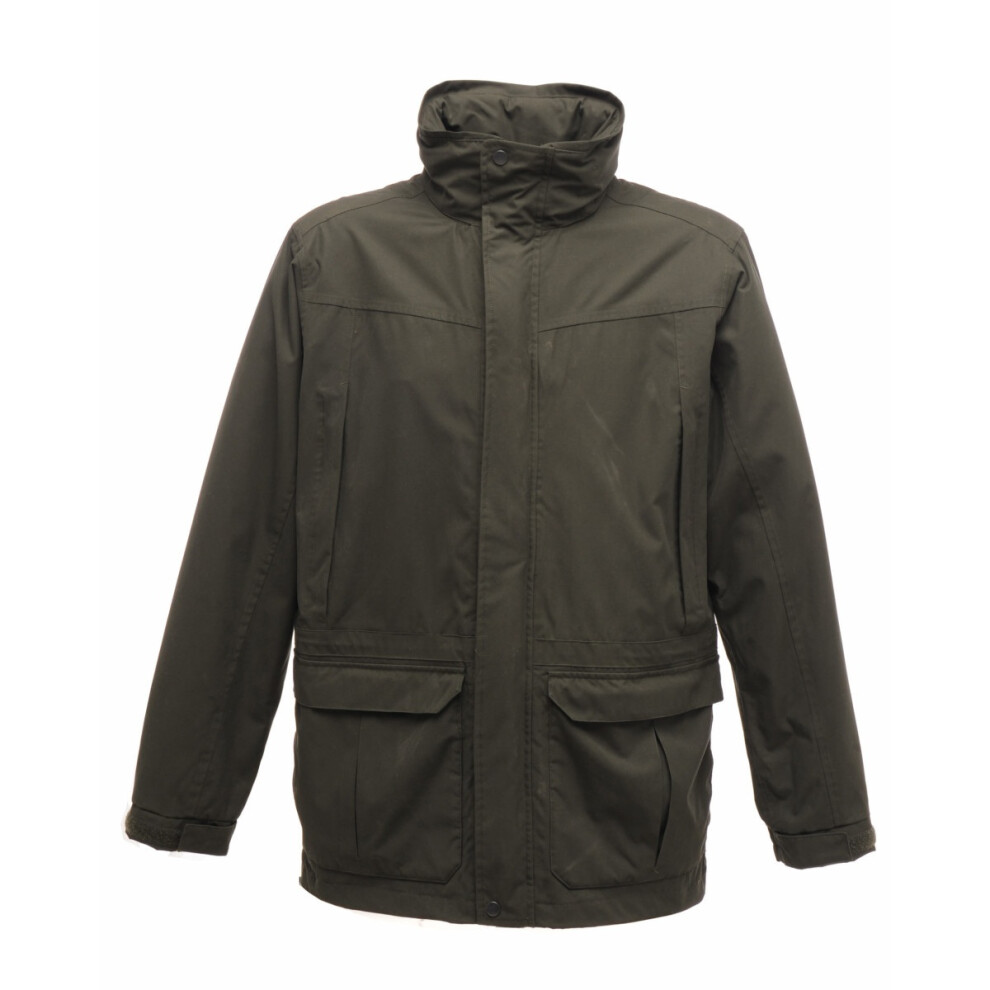 (3XL, Dark Olive) Regatta Mens Vertex III Waterproof Breathable Jacket