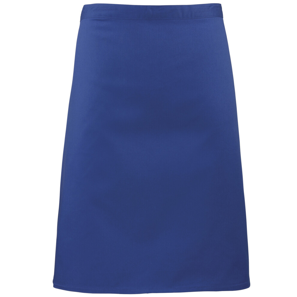 (One Size, Royal) Premier Ladies/Womens Mid-Length Apron