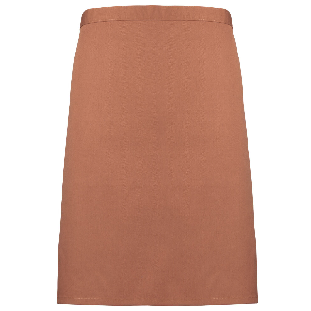 (One Size, Chestnut) Premier Ladies/Womens Mid-Length Apron