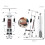 Homcom HOMCOM Multifunction Home Gym Weight Training Station Machine White 2