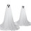 2 Pcs Spooky Ghost Standing With Light Strings Halloween Decoration 2