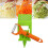 Stainless Steel Sharp Dual Julienne Kitchen Vegetable Peeler Multi Function Tool 6