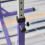 Homcom HOMCOM Adjustable Kids Gymnastics Bar Horizontal Training Steel Frame Purple 6