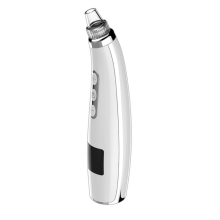 Blackhead Remover, USB Rechargeable Pimple Extractor, Electric Pore Vacuum Blackhead Remover Tools for Women & Men, Blackhead Vacuum Kit - white