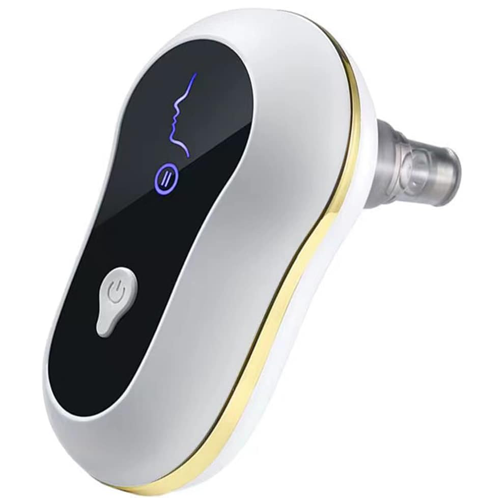Chronus White Electric Blackhead Instrument, Pore Cleaner Blackhead And Acne Can Remove Stubborn Blackheads And Effectively Shrink Pores (Whiteï¼