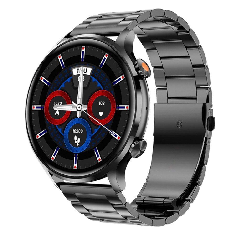 Chronus Smart Watch Bluetooth Call 1.39 Inch Health Monitoring 114 Sports Modes Compatible With Android Ios - Black 6976919902688