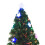 Homcom HOMCOM 5FT Prelit Artificial Christmas Tree Fibre Optic LED Light Decoration 7