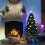 Homcom HOMCOM 4FT Prelit Artificial Christmas Tree Fibre Optic LED Light Decoration 3