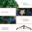 Homcom HOMCOM 4FT Prelit Artificial Christmas Tree Fibre Optic LED Light Decoration 7