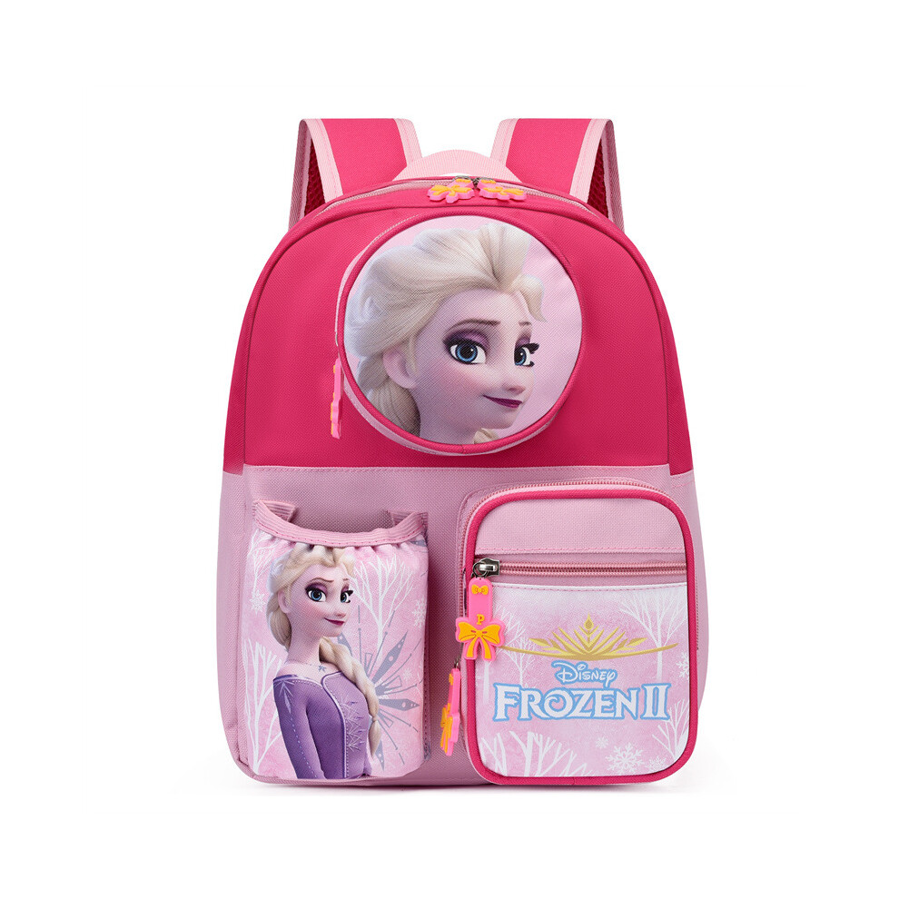 (Frozen) Playful Lightweight And Cartoon Backpack For Kindergarten Boys And Girls