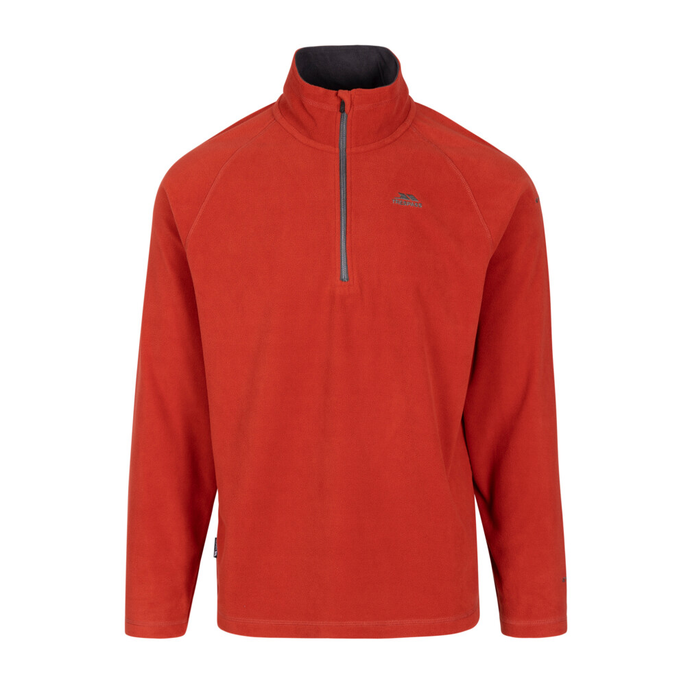 Men's Trespass Mens Blackford Microfleece - Orange - Size: M