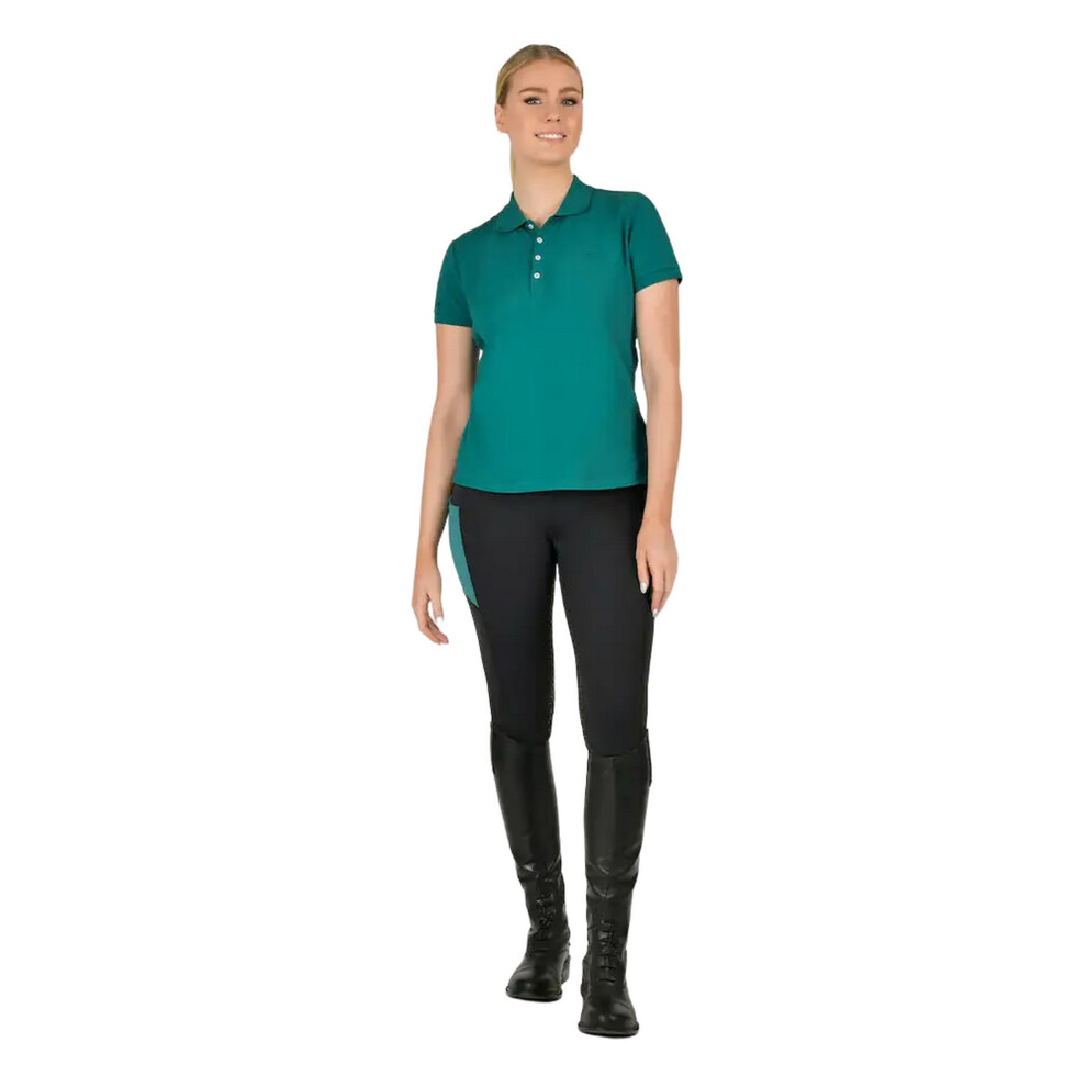 (XXS, Deep Lake) Dublin Womens/Ladies Lauren Short-Sleeved Polo Shirt