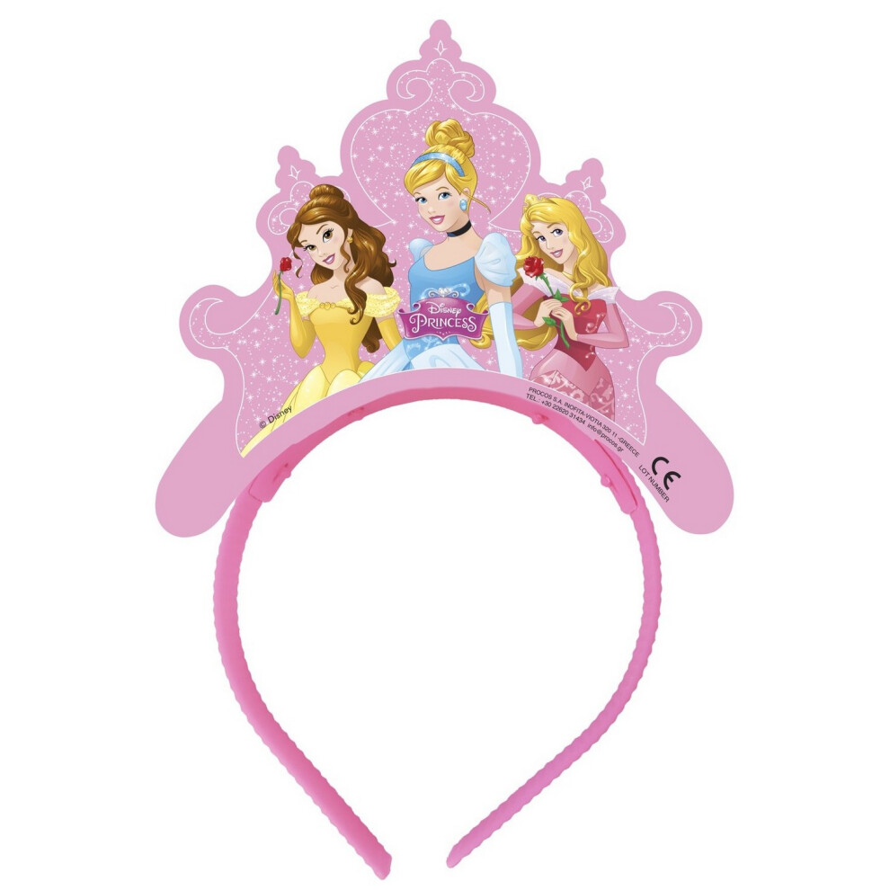 Dreaming Princess Tiara Paper Headband (Pack Of 4)