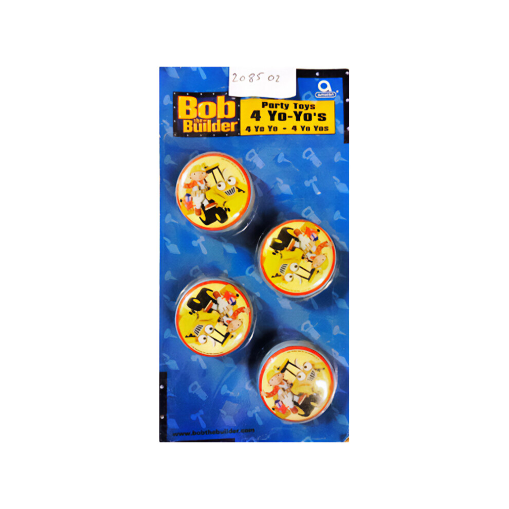 Bob the Builder Characters Scoop Yo-Yo (Pack of 4)