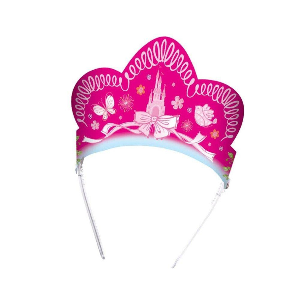 Disney Princess Summer Palace Card Birthday Tiara (Pack of 6)