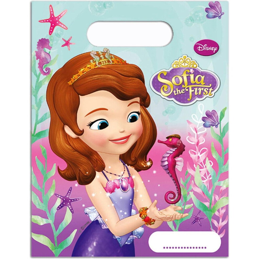 Sofia The First Pearl Of The Sea Party Bags (Pack of 6)