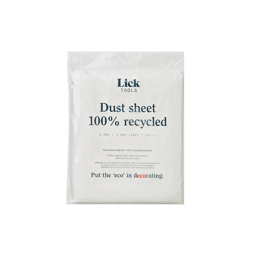 Lick Pro Recycled Dust Sheet