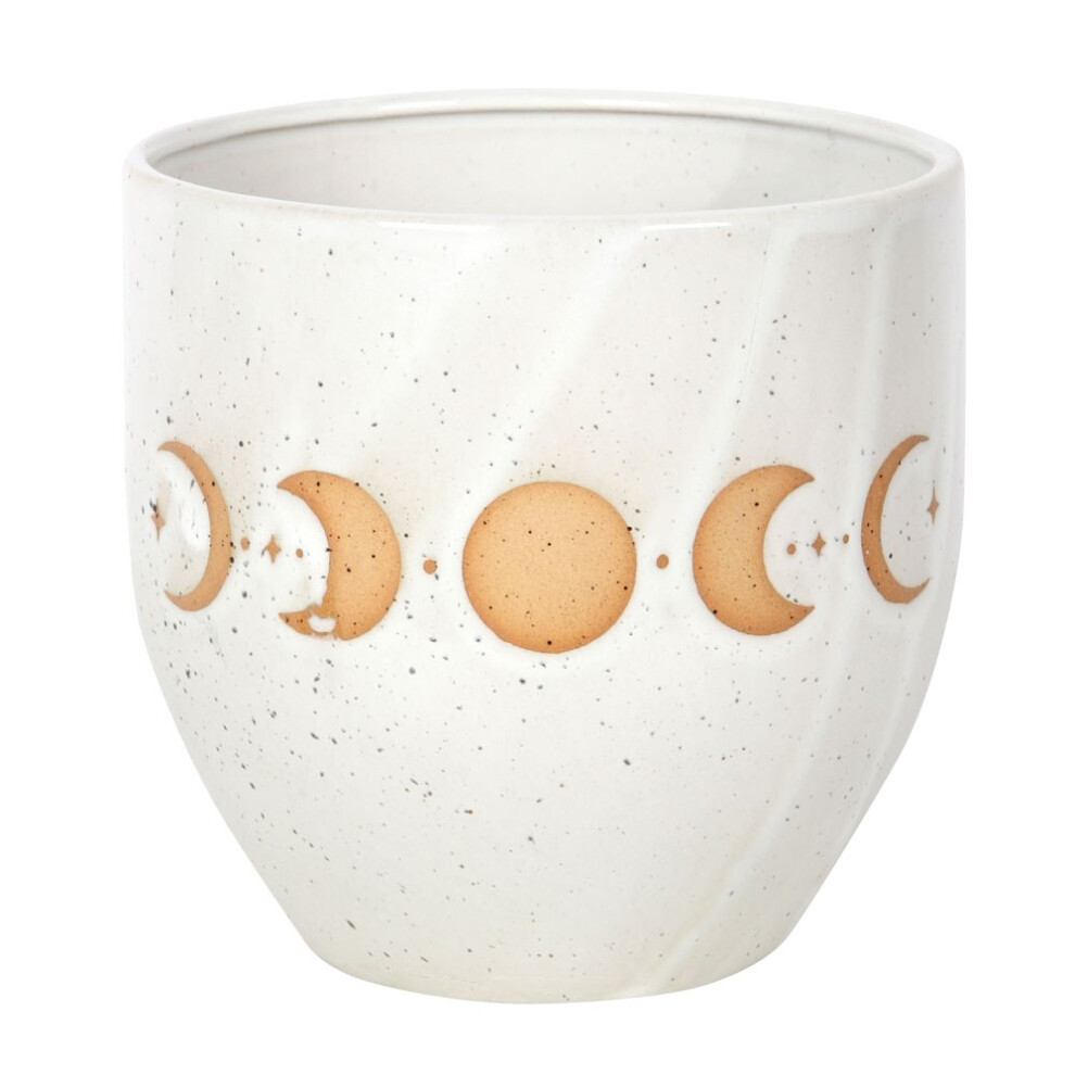 Something Different Moon Phases Plant Pot