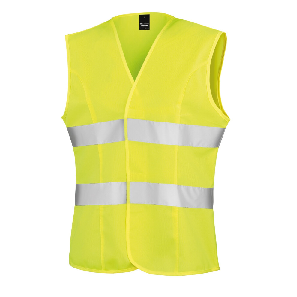 (XS, Fluorescent Yellow) Result Womens/Ladies Reflective Safety Tabard (Pack of 2)