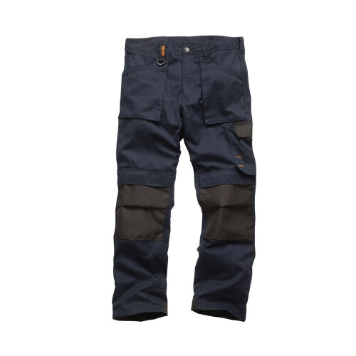 Scruffs (38R, Navy) Scruffs Mens Work Trousers