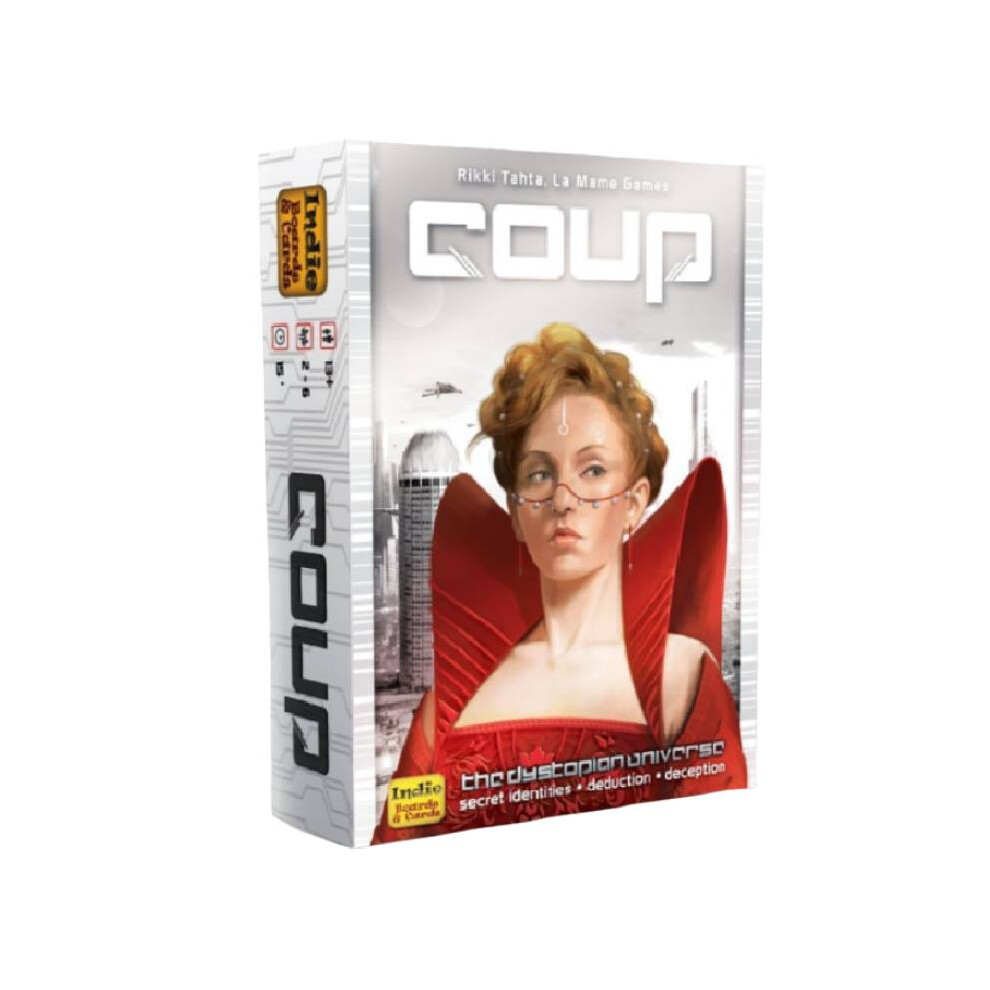 (White) Theme Reformation Coup Card Board Games Family Entertainment Party Activity Item White