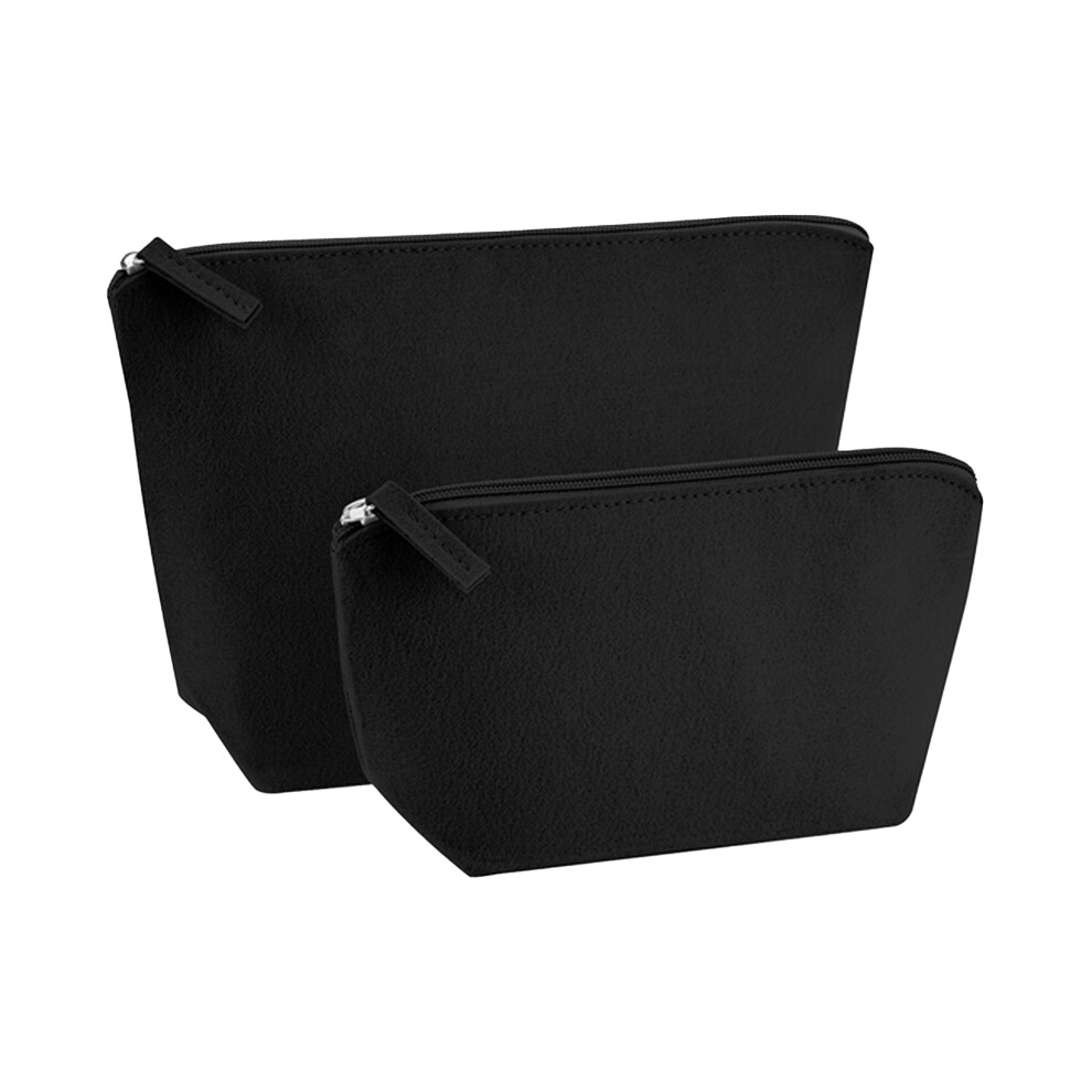 (19cm x 9cm x 18cm, Black) Bagbase Felt Accessory Bag