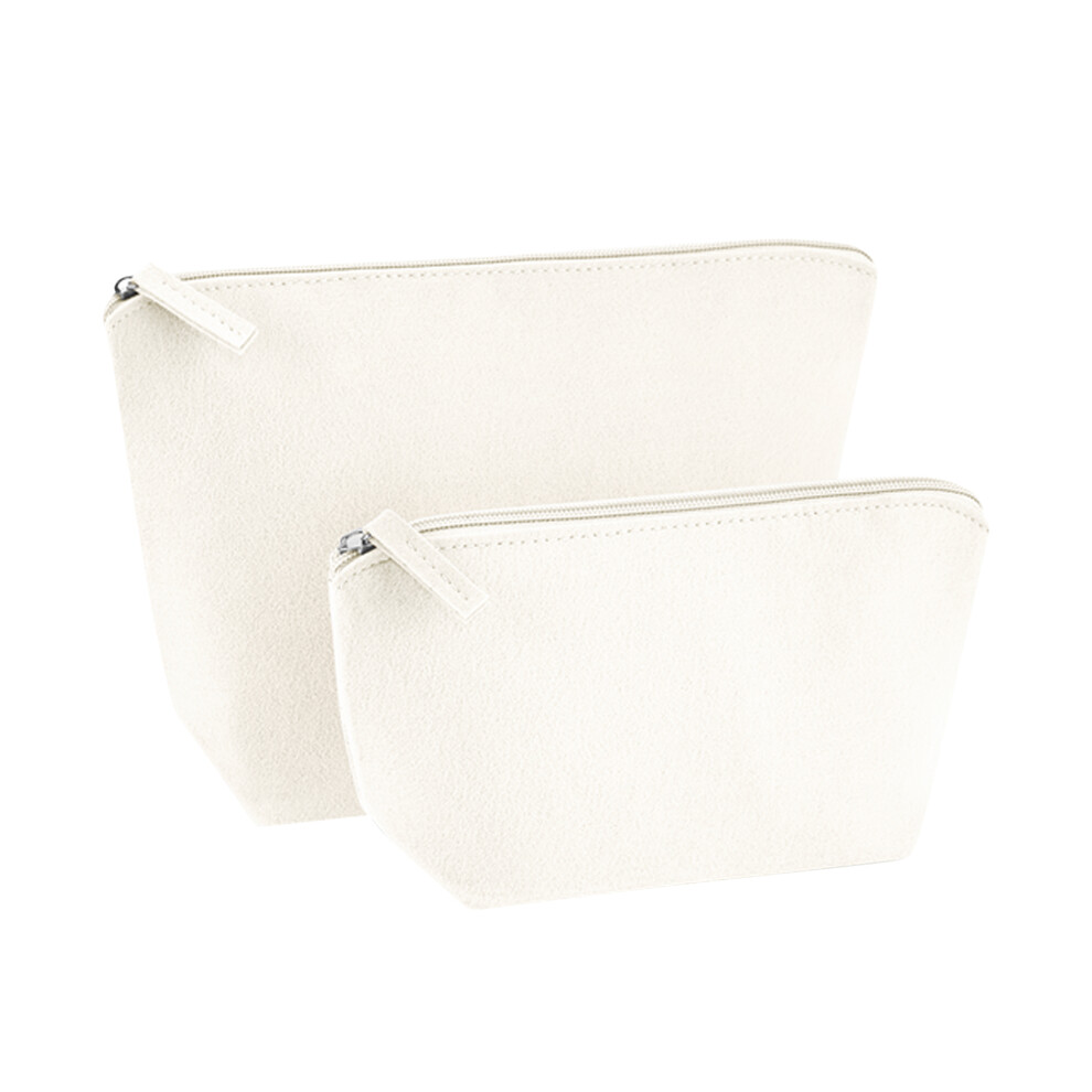 (19cm x 9cm x 18cm, Soft White) Bagbase Felt Accessory Bag