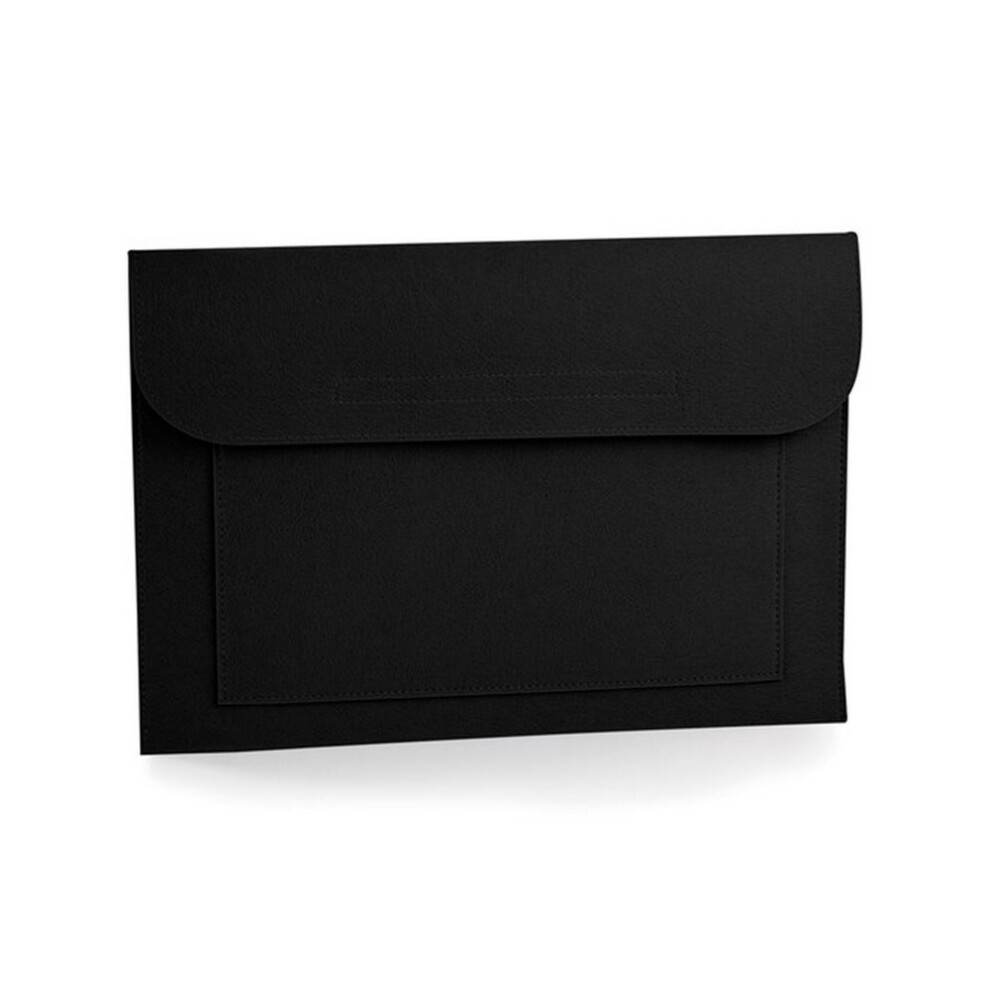 (One Size, Black) Bagbase Felt Document Wallet