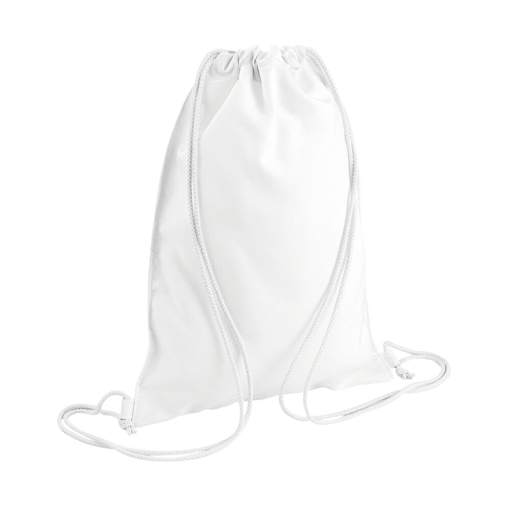 (One Size, Natural) Bagbase Sublimation Drawstring Bag