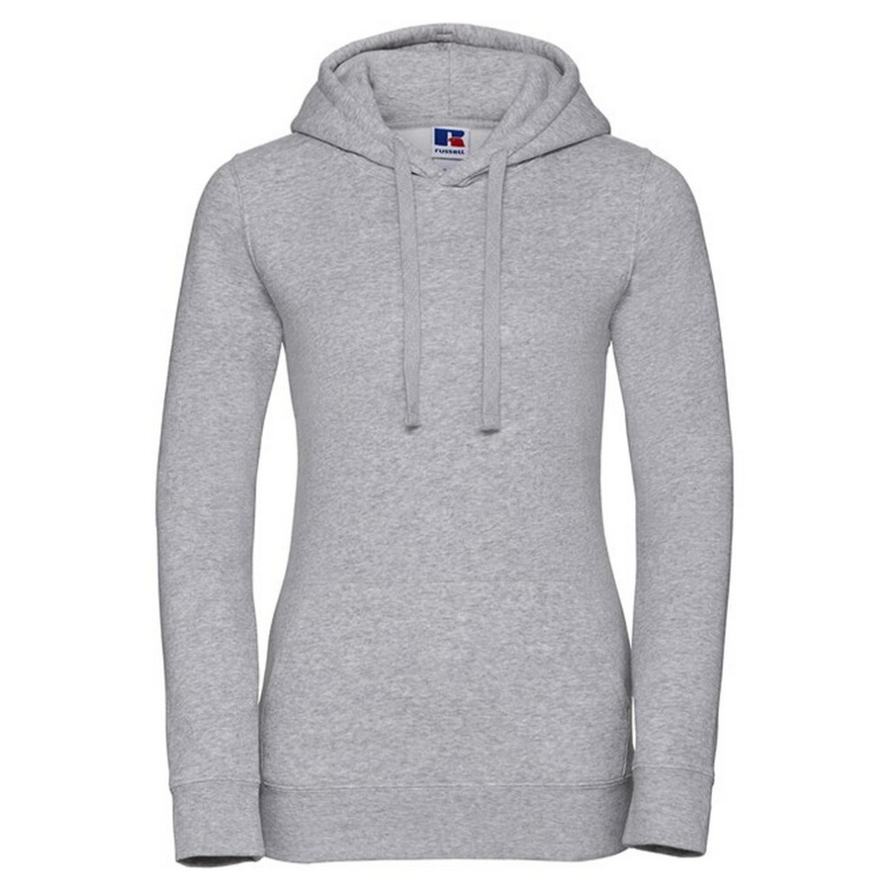 (16 UK, Light Oxford) Russell Womens/Ladies Authentic Hoodie