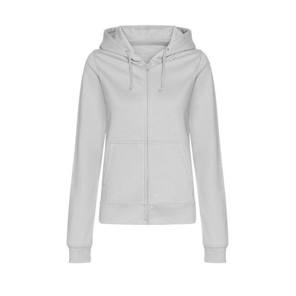 Awdis Women's Grey (Xs, Heather ) / College Heather Full Zip Hoodie