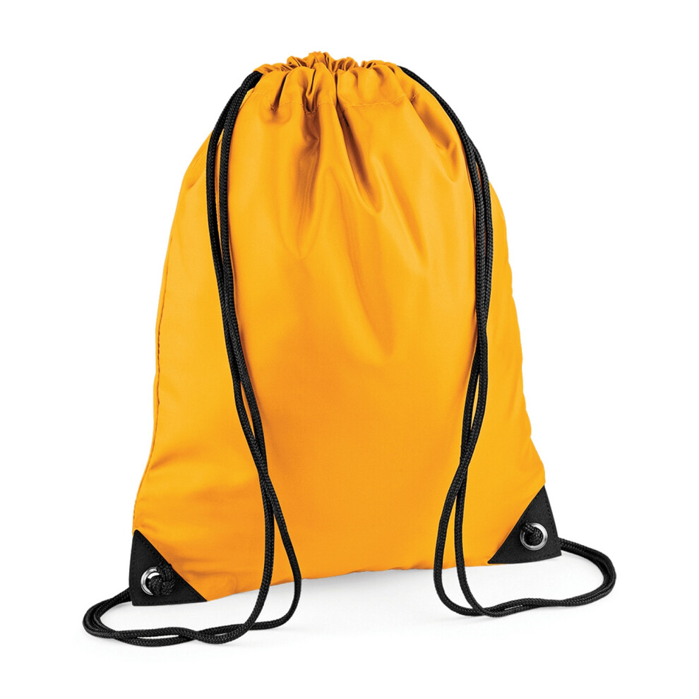 Bagbase (One ) Premium Drawstring Bag Unisex Gold 45Cm