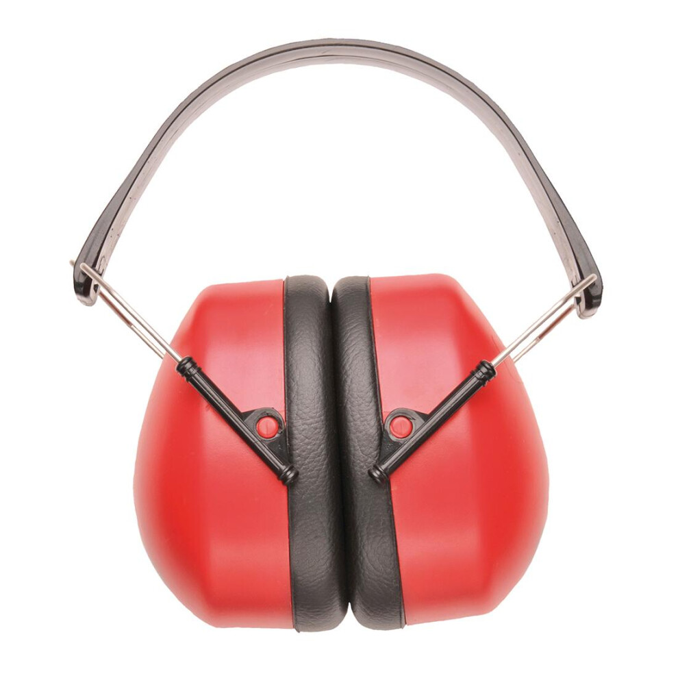 (One Size, Red) Portwest PW41 Ear Defenders