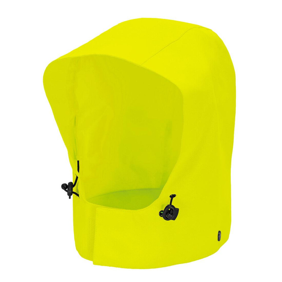 (One Size, Yellow) Portwest High-Vis Safety Hood