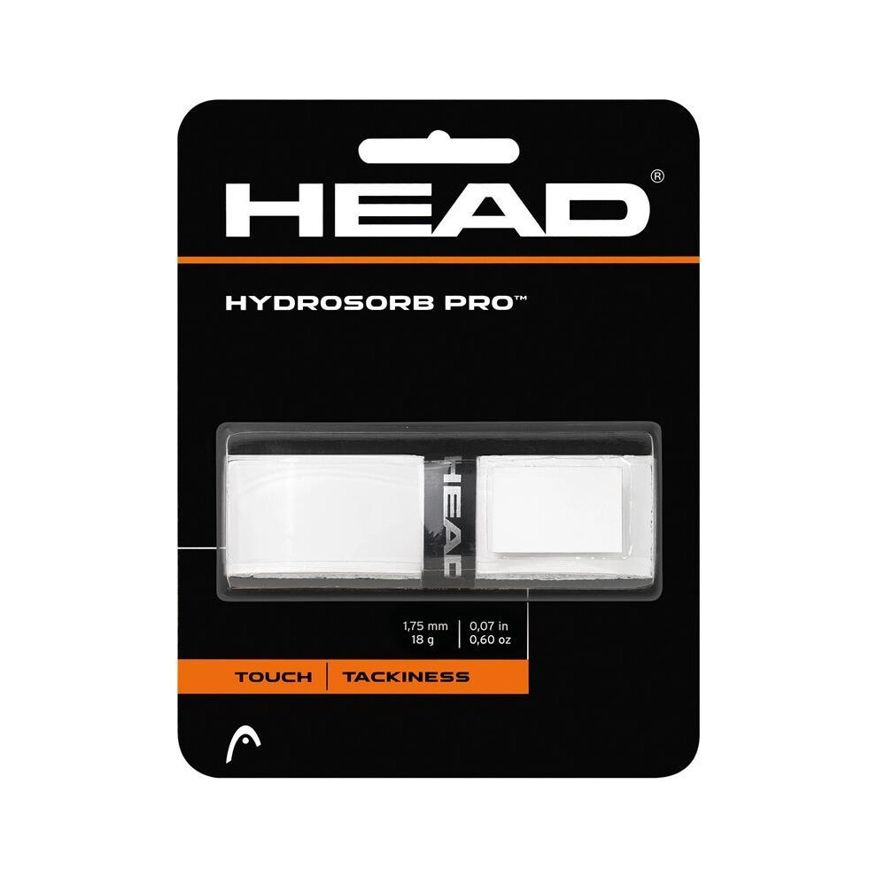 (One Size, White) Head HydroSorb Pro Replacement Grip