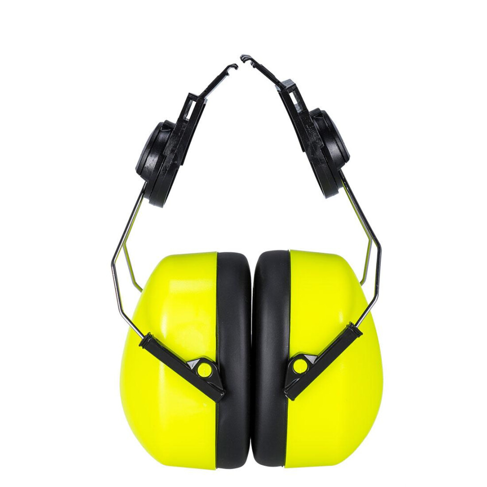 (One Size, Yellow) Portwest Endurance Hi-Vis Ear Defenders