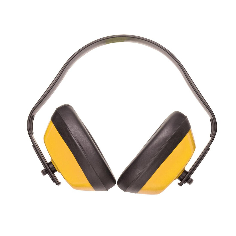 (One Size, Yellow) Portwest Classic Ear Defenders